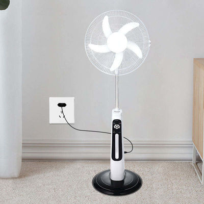 Hoge efficiëntie Zuurenergie voor huishoudens Oplaadbare ventilator Hoogte Verstelbare breedhoek aanpassing
