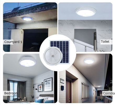Buitenshuis binnen zonne-energie plafondlichten 50w 100w zonne-plafondlicht voor thuis