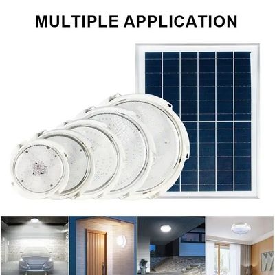 Buitenshuis binnen zonne-energie plafondlichten 50w 100w zonne-plafondlicht voor thuis