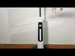 Oplaadbare vloerventilator met zonne-energie